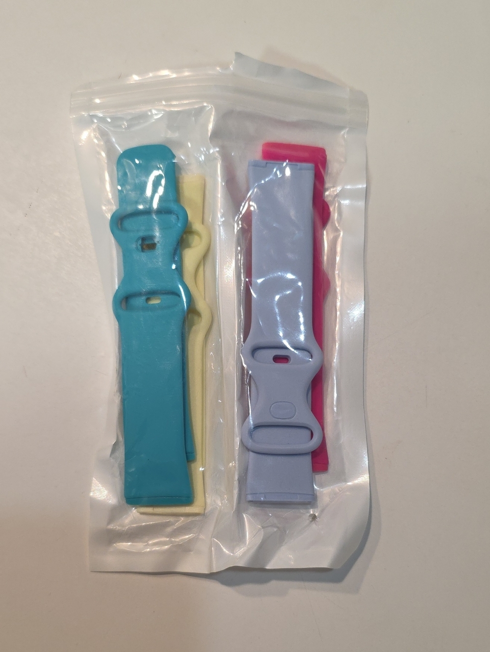 Silicone Watch Bands - Pastel Blue, Lilac, Teal, Pink, Yellow